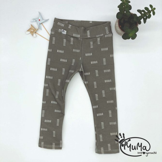 Leggings Jersey Grau