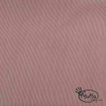 Beanie mit Umschlag - Rippjersey-Ottomann-altrosa