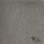 Beanie mit Umschlag - Rippjersey-Ottomann-dunkelgrau-meliert