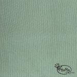 Beanie mit Umschlag - Rippjersey-Ottomann-dustymint