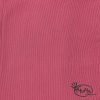 Beanie mit Umschlag - Rippjersey-Ottomann-himbeere