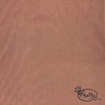Beanie mit Umschlag - Rippjersey-Ottomann-puder