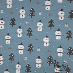 Pumphose - French-Terry-Schneemann-Tanne
